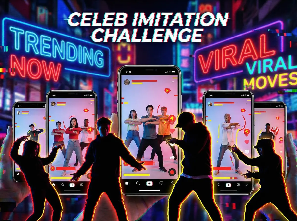 抖音风 - 吃瓜视频 网红明星模仿秀