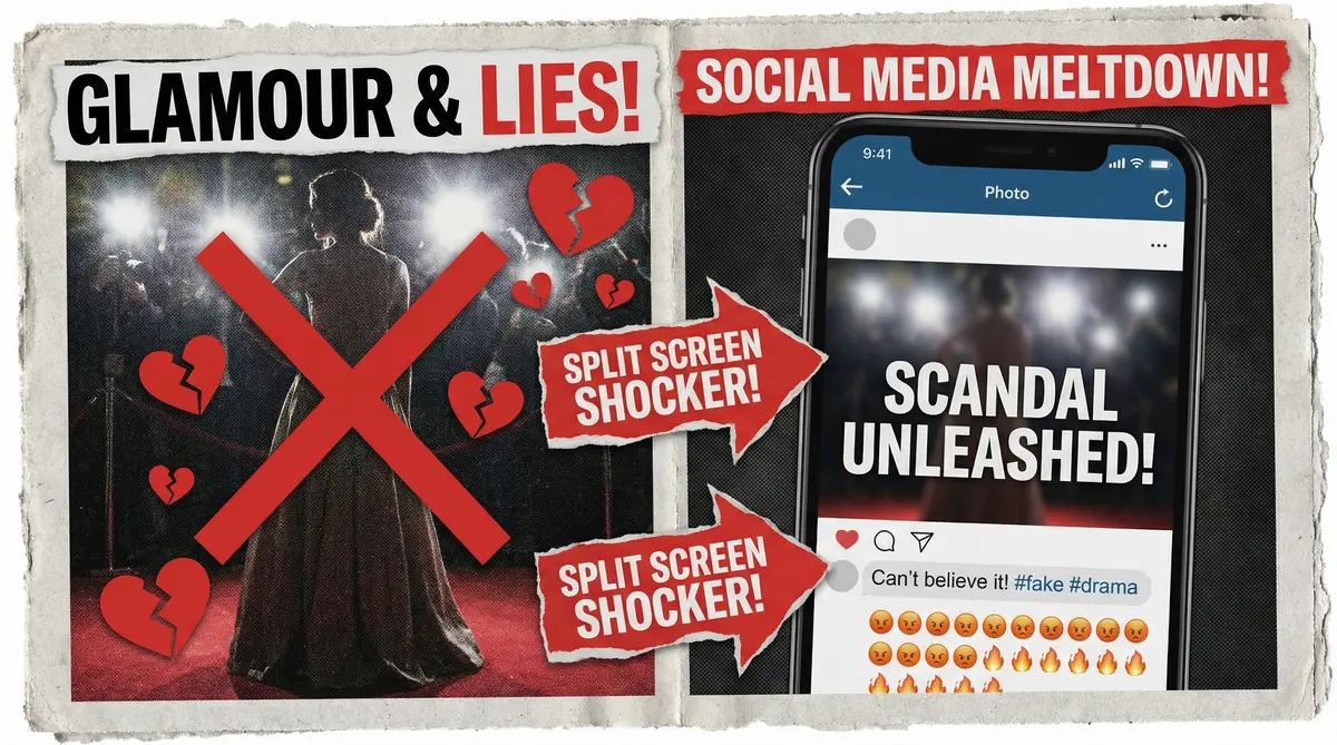 吃瓜视频 女星人设崩塌社交媒体翻车现场